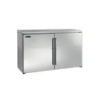image of Perlick BBRLP48 Refrigerated Back Bar Cabinet w/ 12.6 Cu Ft Capacity, 2 Solid Doors, Remote