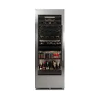 image of Perlick CC30C-2-4LL - Glass Door Refrigerator, 29" W x 24" D x 84" H, 16.9 cu ft, Steel, R600a, 115V