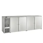 image of Perlick DDS108 108" Draft Beer Cooler 5 Half‑Barrel (33.5 cu ft) Stainless 73"Side‑Mount Compressor