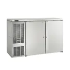 image of Perlick DDS60 60" Beer Cooler, Stainless, Holds 2½ Barrels, 33-40°F, 1/5 HP R290, Auto Defrost