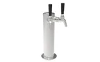 image of Perlick EA2100-2-4 Draft Beer Dispensing Tower, 2 Faucets