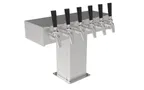image of Perlick EA2110-6B Draft Beer Dispensing Tower, 6 Faucets