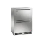 image of Perlick HB24RS-SD-STK 23 7/8" Undercounter Refrigerator, (1) Section & (2) Drawers