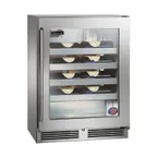image of Perlick HD24WS4 24" Glass Door Wine Refrigerator, Single Temperature, 3.1 cu. ft.