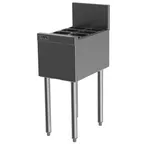 image of Perlick TS12U3 12" Underbar Bottle Storage Bin w/ 8 Condiment Cups, Insulated, Open Chest