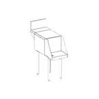 image of Perlick TS18BLD 18" Underbar Blender Station