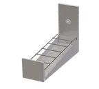 image of Perlick TSCE12SSR Liquor Rack, 12" Width, Holds 18 3‑3/4" Bottles, Stainless Steel, Adjustable Feet
