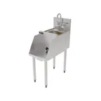 image of Perlick TSF18BS Tsf Series Underbar Blender Station with 18 Gauge Stainless Steel Dump Sink