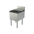 image of Perlick TSF18IC10 Underbar Ice Bin/Cocktail Unit with 45 lbs. Ice Capacity 10-Circuit Cold Plate