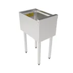 image of Perlick TSS12DS 12" Underbar Hand Sink Unit without Drainboard