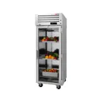 image of Turbo Air PRO-26R-G-N 28" 1-Section Reach-In Refrigerator w/ Glass Door, Top Mount, Stainless Steel, 26 cu. ft.