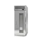 image of Turbo Air PRO-26R-G-RI-N 34" 1-Section Roll-In Refrigerator w/ Glass Door, Self-Contained, Stainless Steel, 40 cu. ft.