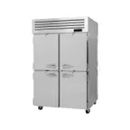 image of Turbo Air PRO-50-4H-PT 2-Section 8-Door Solid Pass-Thru Heated Holding Cabinet, 50.2 cu ft, 3000W, Stainless Steel