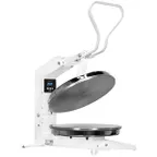 image of Proluxe PP2018 Flex X2 18" Manual Clamshell Pizza Dough Press with Dual Heat and Digital Temperature Control 