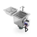 image of Power Soak SS-D-208-1 Silver Soak Sink, Drop-In, 26.4" H, 11 Gallon Wash Tank