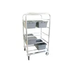 image of Prairie View HDLUGDB10 Non Rust Heavy Duty Aluminum Lug Cart with 10 Lug Capacity