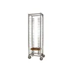 image of Prairie View LPZ3016 20 Pan Single Deep Mobile Lifetime Pizza Racks 