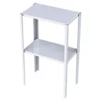 image of Prairie View RT206048-2 Aluminum Retractable Shelving with 2 Tier - 48"W x 20"D x 60"H