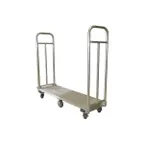 image of Prairie View UB19660 Aluminum U-Boat Cart - 20"W x 60"L x 9-3/4"H