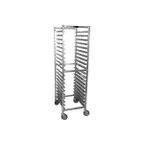 image of Prairie View WS4026W 15 Pan Side Load W-Series Bun / Sheet Pan Rack, Assembled