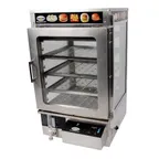 image of Cozoc PW5002-4-16 16" Countertop Steamer Display Cabinet, 5 Shelves