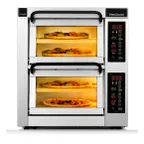 image of PizzaMaster PM 402ED-2 Electric Countertop Pizza Bake Oven