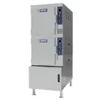 image of Sterling E6-32-CS 6 Pan Stainless Steel Electric Convection Steamer w/ Boiler Base, 208V, 32 kW