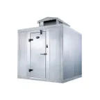 image of AmeriKooler QF080877**FBSM-O 8' X 8' Quick Ship Outdoor Walk-In Freezer w/ Floor, Self-Contained