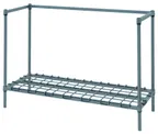 image of Quantum 243034DGY Wire Modular Dunnage Rack - 30"W X 24"D X 34"H