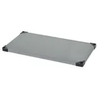 image of Quantum 2460SS 800 lb. Capacity Stainless Steel Solid Shelf - 60"W x 24"D