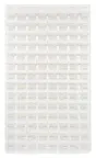 image of Quantum QLP-3661HC-220-120CL Wall Mounted Louvered Panel - 36"L X 8"D X 61"H