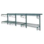 image of Quantum SGK-961830-1P Green Epoxy Wall Mounting Store Grid Medium-Duty Kit