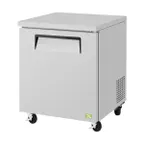 image of RefrigerationX XUR-28-N6 27"W 1-Section Undercounter Refrigerator, Stainless Steel, 7.11 cu.ft., 1 Door
