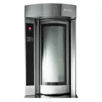 image of Revent ONE26-E Roll-In Electric Rotating Rack Oven w/ GIAC Computer Controls, 1-Rack Capacity