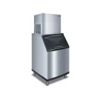 image of Manitowoc RFP0320A/D420 Air Cooled Flake 370 lb Ice Machine with Bin, 383 lb Storage