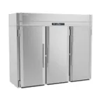 image of Victory RIS-3D-S1-PT-HC 101" 3-Section Roll-Thru Refrigerator w/ 6 Solid Doors, Stainless Steel, 118.3 cu. ft.