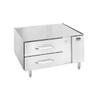 image of Randell 20042R 42" 2 Drawers Refrigerated Chef Base w/ Marine Edge, Remote