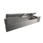 image of Randell CR9060-290 60" Refrigerated Countertop Condiment Rail