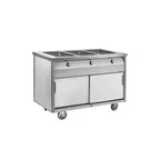image of Randell RAN HTD-3S 48" Electric Hot Food Table, (3) Hot Food Wells