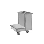 image of Randell RAN SW-12 Enclosed Mobile Tray & Silverware Dispenser - 36"W x 30"D x 35"H