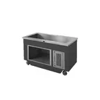 image of Randell RANFG IC-4 60" Ranserve FG Cold Food Table w/ Enclosed Base, Ice-Cooled, (4) Pan