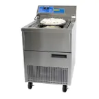 image of Randell RCS-24 24" Refrigerated Cheeser Station Pizza Prep Table, 30 lbs Cheese Capacity