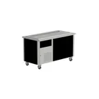 image of Randell RS SSO-RFT-2 36" RanServe Frost Top Unit w/ Open Cabinet Base
