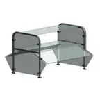 image of Randell RSB-DTDSNA-48 Ranserve Standard Breath Guard, Double-Sided, Double-Tier
