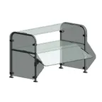 image of Randell RSB-DTSSAF-36 Ranserve Standard Breath Guard, Single-Sided, Double-Tier