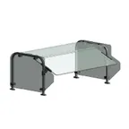 image of Randell RSB-STSSAF-72 Stationary Sneeze Guard