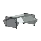 image of Randell RSW-STDSNA-48 Ranserve Premium Breath Guard, Double-Sided, Self-Service