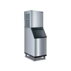image of Manitowoc RNP0620A/D420 Air Cooled Nugget 591 lb Ice Machine with Bin, 383 lb Storage