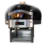 image of RositoBisani FGR100-CM Wood / Coal / Gas Fired Rotary Oven w/ 39" Cooking Chamber, Touchscreen