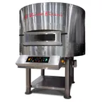 image of RositoBisani FRV125-ST Electric Rotary Pizza Oven w/ 49" Cooking Chamber, (8) 11" Pizza
